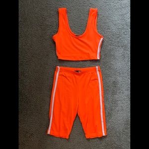 Biker Short Set